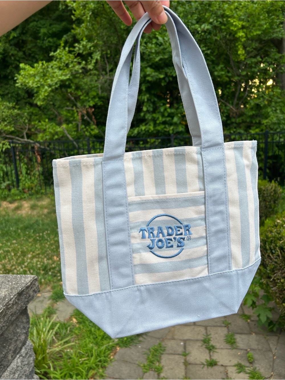 NWT Trader Joe’s mini tote bag